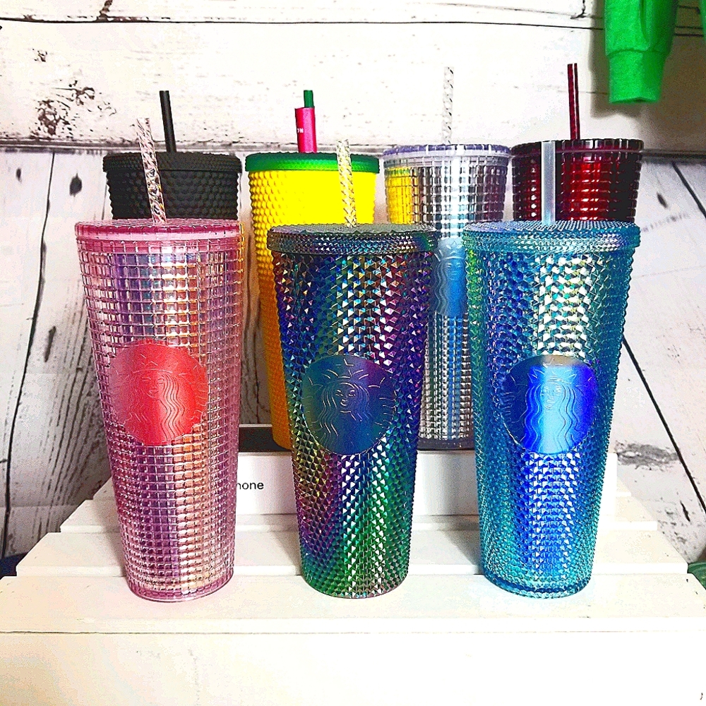 Nwt Starbucks studded tumbler lot